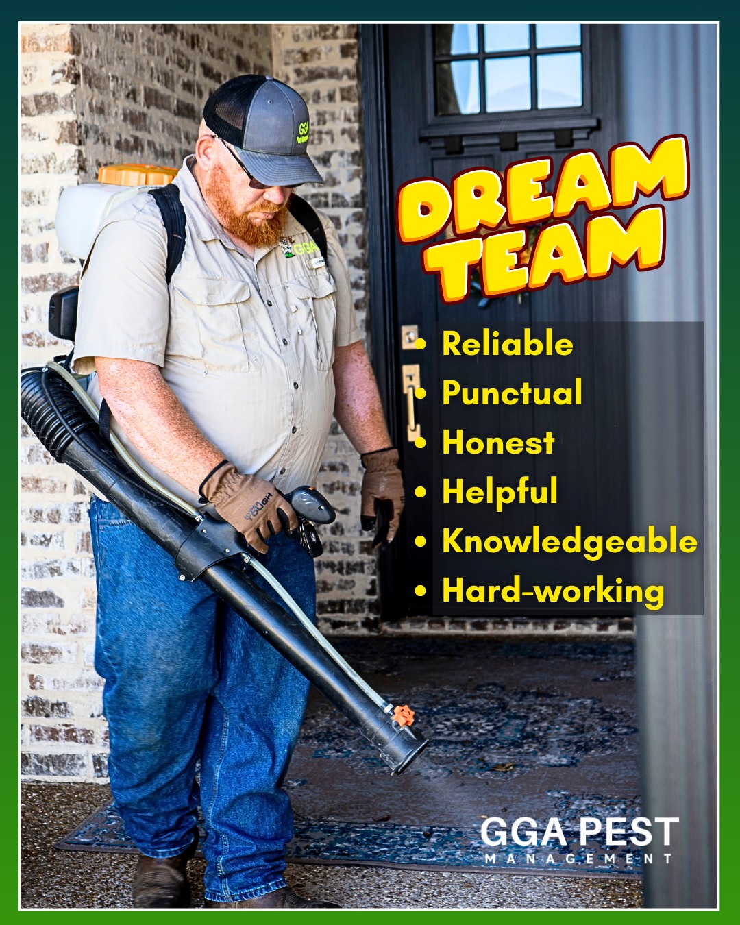 
We're thankful for a team that works hard to take care of our customers every day.  If you want a dream team to take care of your home or business, give us a call ☎️ 254.666.3439