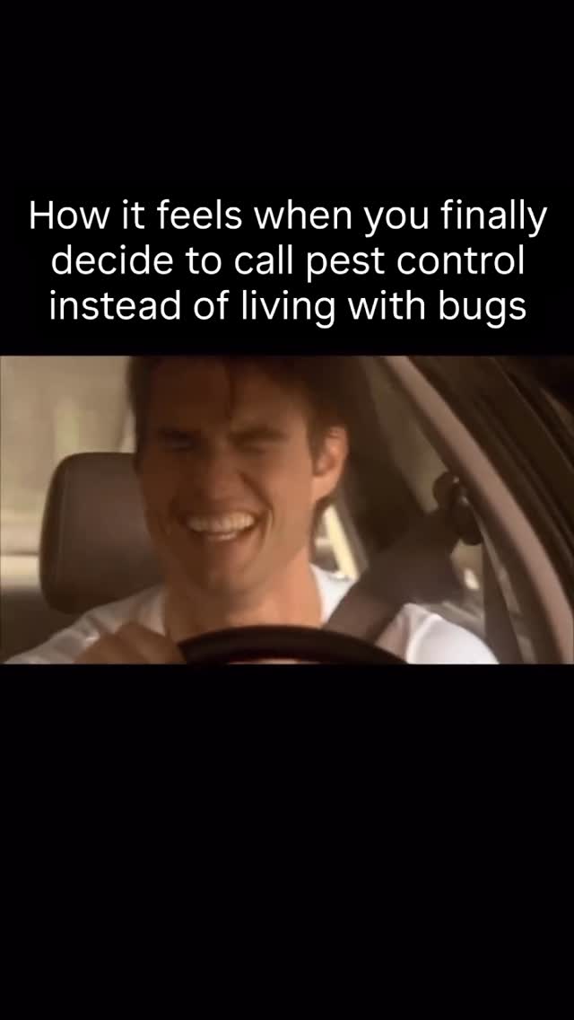 There’s no freedom like finally calling pest control and not having to side-eye every corner. 👀🪳

No more jumping at every tiny movement, no more “I’ll deal with it tomorrow.” Just the kind of calm you forget exists when you’ve been living with bugs for so long. 

