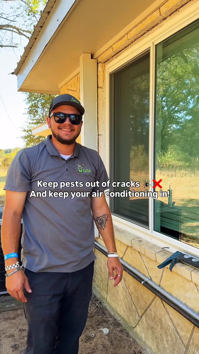 🏡This 70-year-old home was recently renovated with brand new windows, but the original wood framing had gaps all around, perfect little doorways for pests (and your A/C!) to slip through. 🐜
Our team sealed it up tight with professional-grade caulking as part of our Home Seal service, keeping bugs out and comfort in.
👉 Learn more at www.ggapest.com