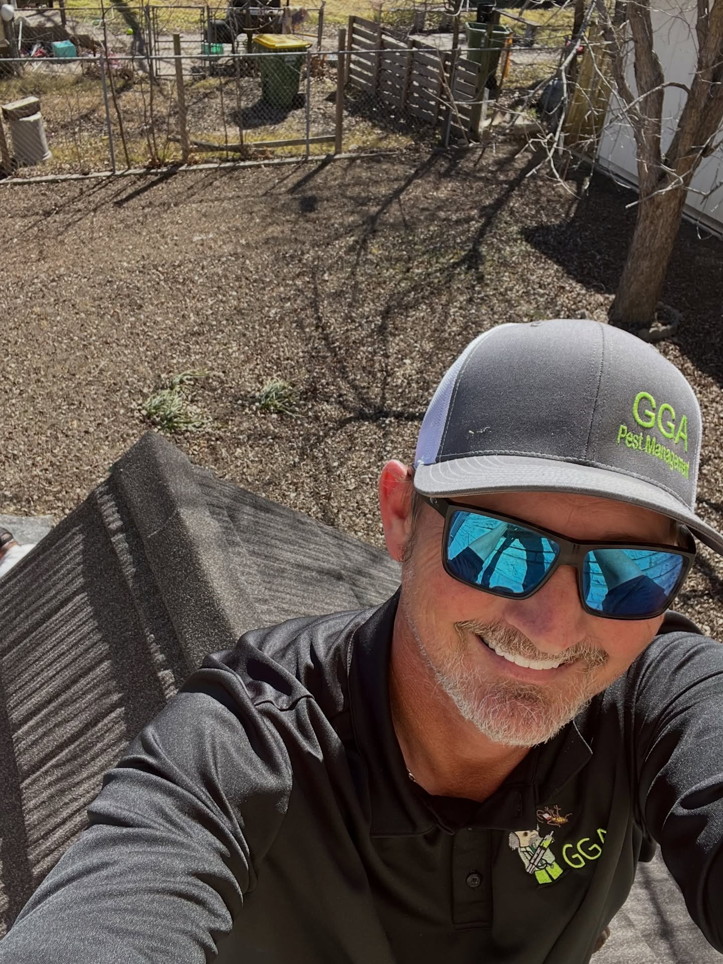 ☀️ It’s a beautiful day for some pest exclusion work!

Chris is up on the roof making sure this home is properly sealed and protected. 🏠 Pest exclusion is all about closing off entry points that pests use to get inside - like small holes, cracks, vents, and gaps around the roofline and exterior.

By sealing these areas, we help prevent rodents and other pests from sneaking in…🐀 It’s one of the best ways to protect your home long-term and keep bugs and rodents out for good.

Prevention starts on the outside. ✔️🙌
Learn more + free inspections at ggapest.com

