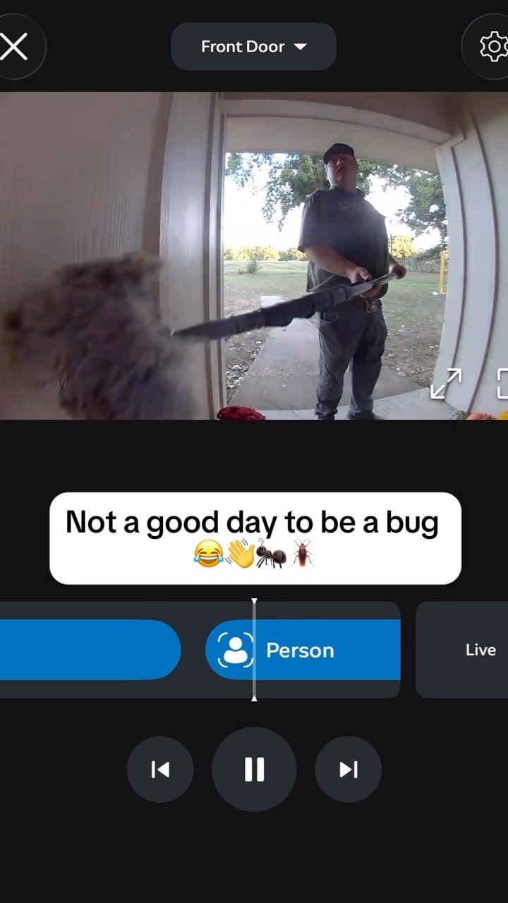 There’s just something about seeing the pest control truck pull up on your Ring camera. 🙌👀

Regular pest control helps stay ahead of bugs around your home, and yes, that includes taking care of those spider webs around your doors and entryways too. 🕷️

Schedule your FREE pest inspection at GGAPest.com

