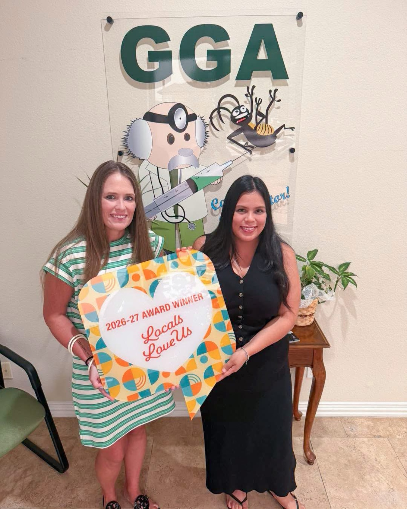 🎉We’re officially a Waco Locals Love Us winner! 

GGA Pest Management was voted a 2026 winner in the Pest Control category, and we couldn’t be more grateful.🏆

Thank you to everyone who voted for us, recommends us to friends and family, and continues to trust our team year after year. We’re proud to be locally owned and serving the Waco area for nearly 40 years, and even prouder to be a local favorite! 💚

