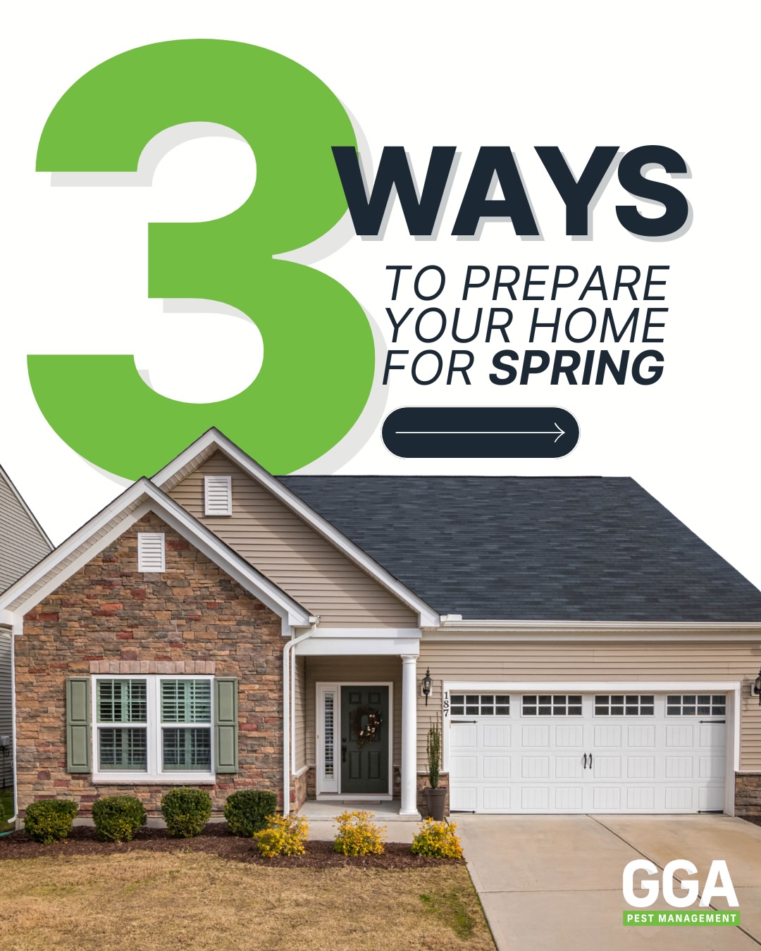 🏡Most homeowners don’t think about spring prep until the bugs start showing up…

The truth is, what you do in winter/early spring makes a HUGE difference once pest season hits. 🪳🦟

Things like:
• clearing yard clutter
• fixing moisture issues
• scheduling a pre-spring treatment

…can save you a lot of frustration later.

Swipe through for 3 simple ways to get your home ready before pests get active 👉
And if you want help getting ahead of it, we’ve got you covered.


