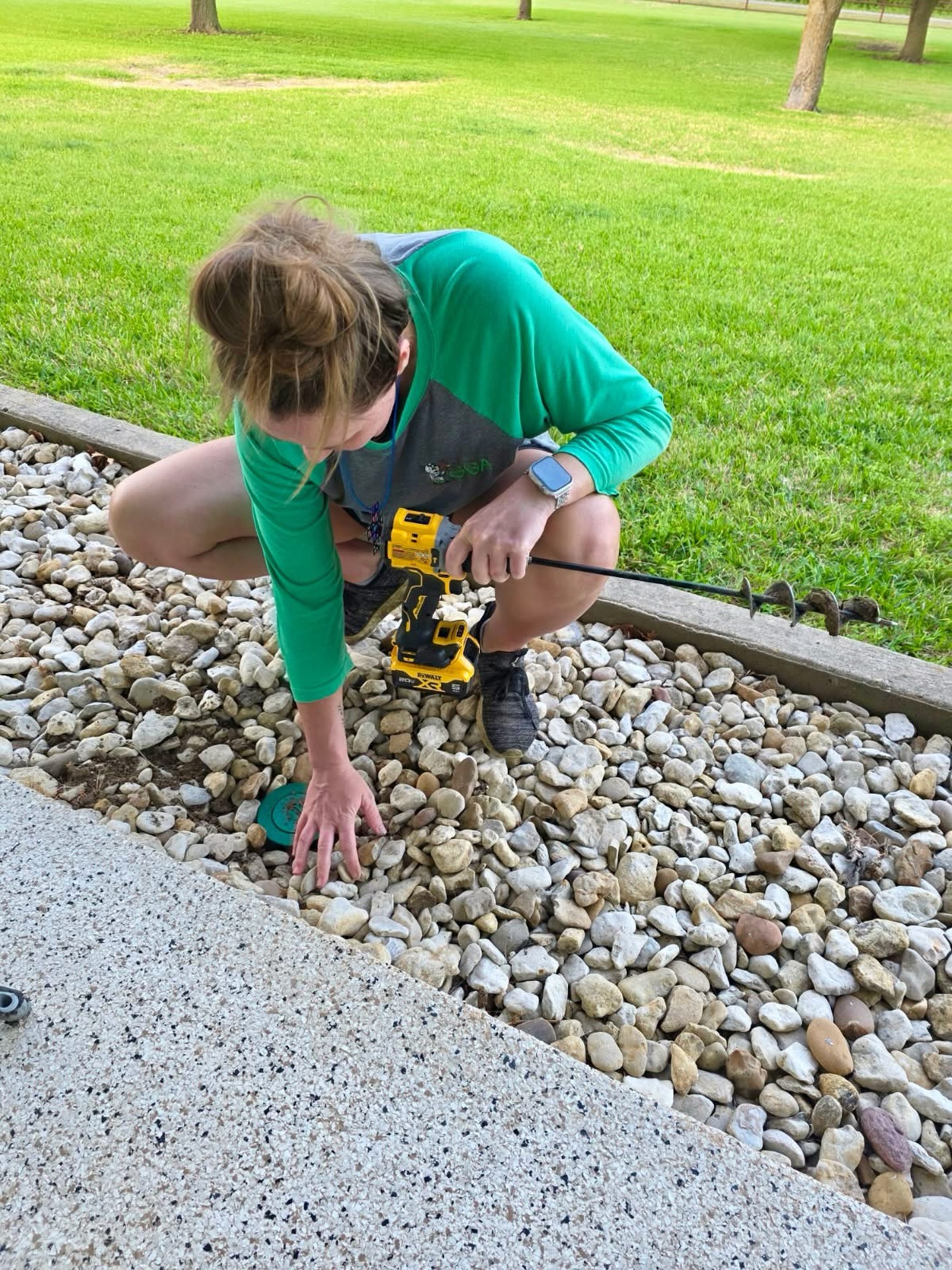 Termite season keeps us busy and our WHOLE team shows up.

Our Operations Manager, Bailey, was out in the field after hours, rolling up her sleeves and making sure this property was protected with Sentricon, our termite baiting system that works to eliminate and prevent termite colonies. 

💪This is what teamwork is all about. 

If you’re seeing winged insects and aren’t sure if they’re termites or ants, give us a call. We offer free inspections, and our team is here to help you feel protected, safe, and comfortable in your home. 🏡🐜 ggapest.com 

