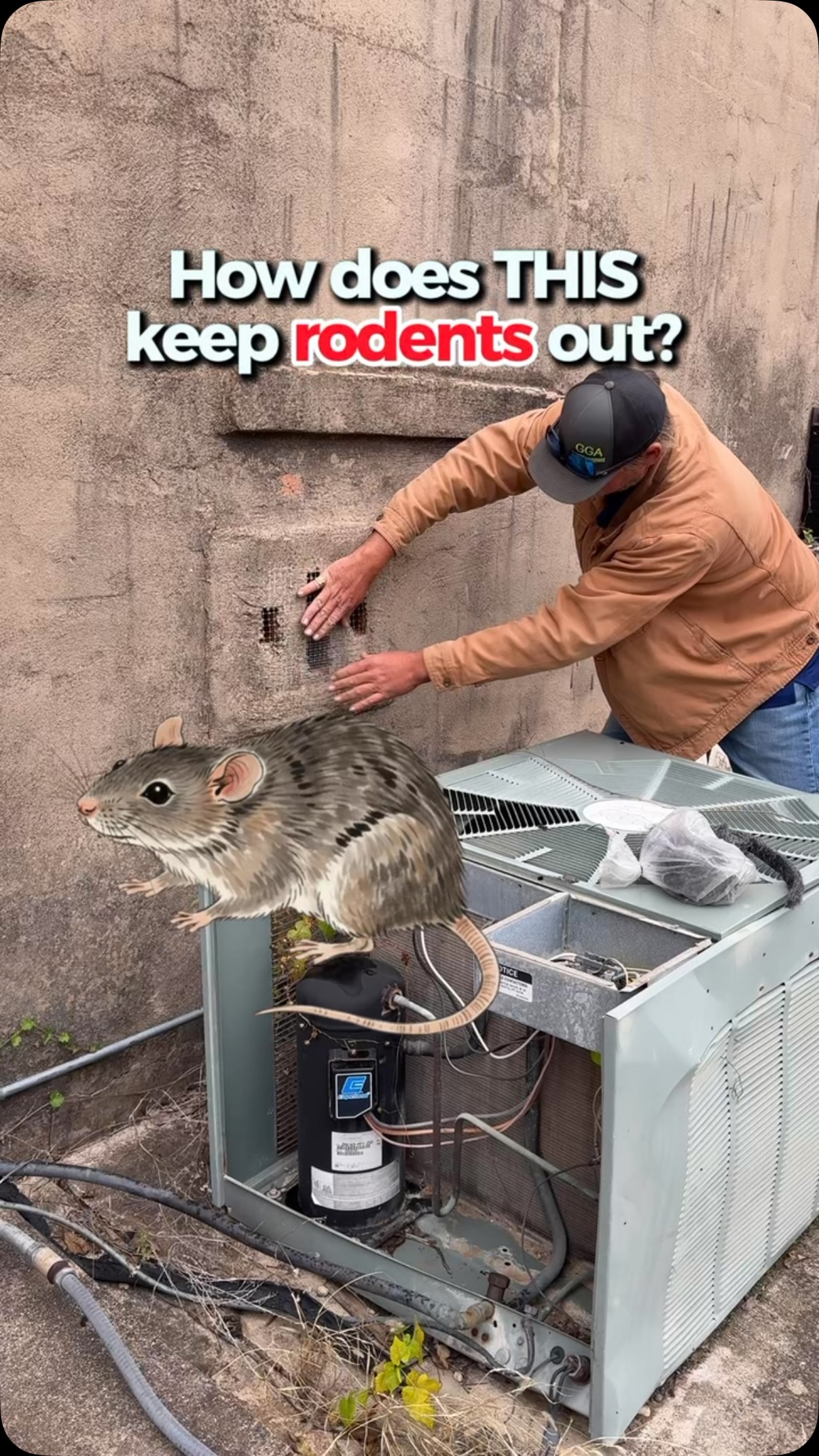 🐭🍂 Fall is right around the corner, which means now is the perfect time to pest-proof your home or business.

So, how does THIS keep rodents out? 🤔

Openings like this can give rodents and other pests easy access into a structure. That’s why exclusion is so important!

By identifying and securing potential entry points around the property, we can help keep unwanted critters outside where they belong.

As cooler weather approaches, rodents will start looking for food, warmth and shelter. Now is the time to pest-proof your property before they find a way in! 🐁🏠

