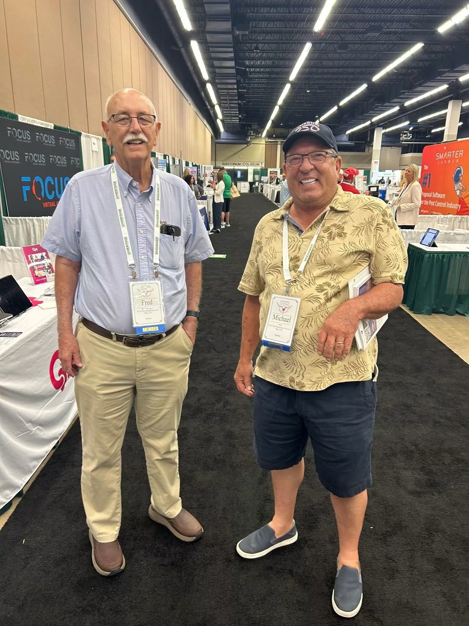 Our owner, Dr. Fred Huffman, and Service Manager, Michael, recently attended the 2026 Pest Expo🕷️ in Fort Worth to stay up to date on the latest advancements in the pest management industry.

From new technology and treatment methods to innovative tools and industry education, events like these help us continue providing the best possible service to our customers. 📚🐜

