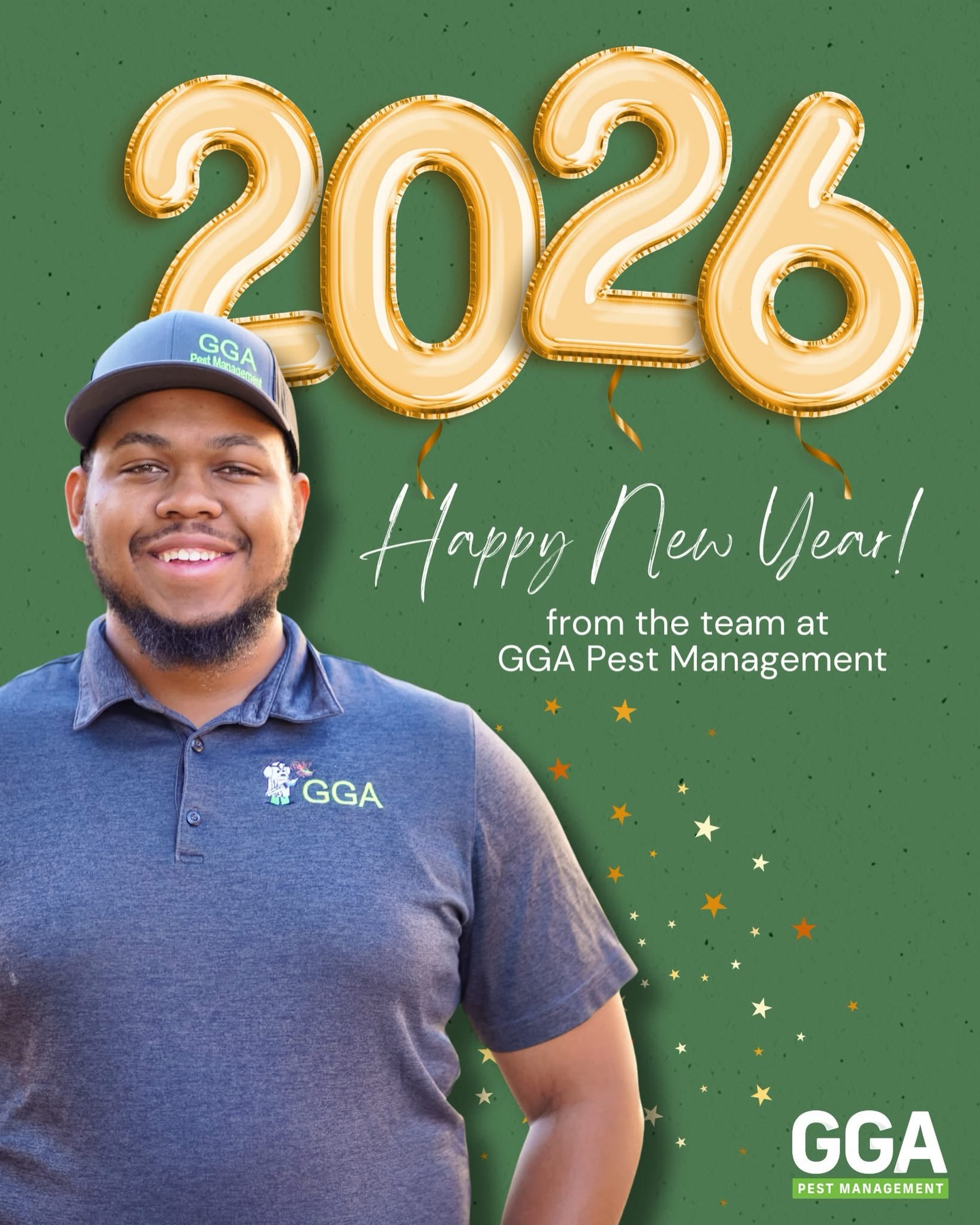 🎉Happy New Year!🎉 We’re grateful for our customers and community, thank you for your continued support this year. 

We look forward to protecting your homes and businesses with trusted, reliable pest control throughout 2026.

